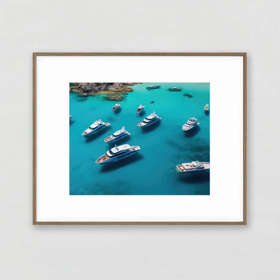 LAGOON SAILING PHOTOGRAPHY WALL ART