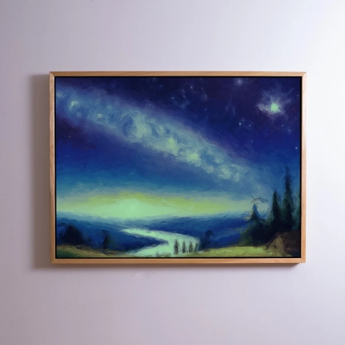 'MILKY WAY' ART FOR KIDS